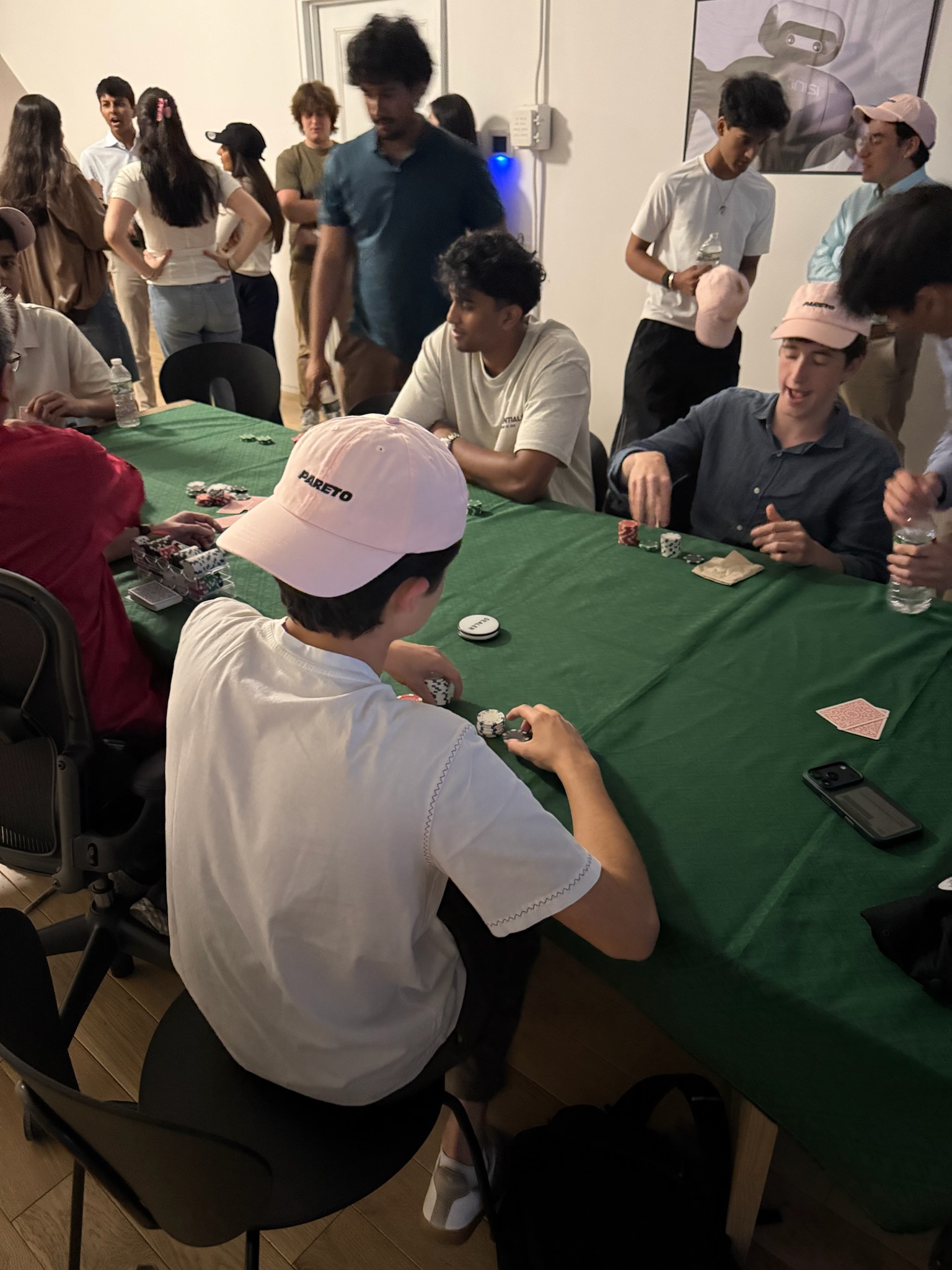 Pizza + Poker & Board Games with Pareto